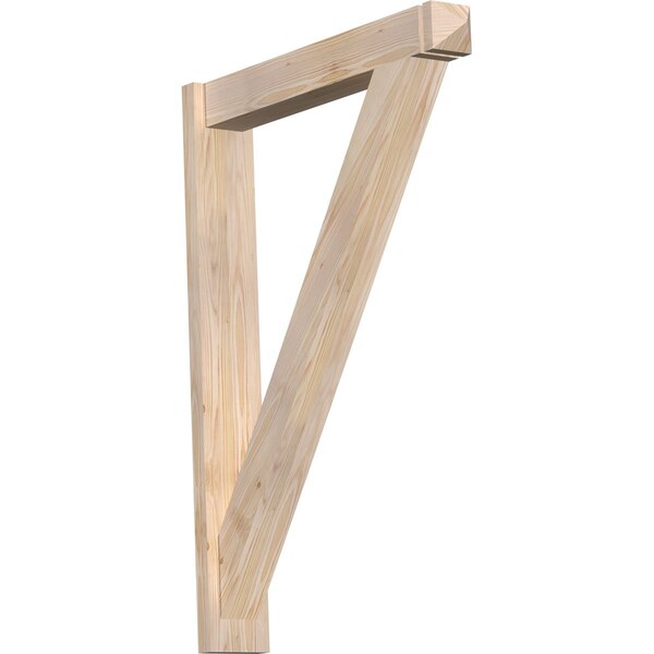 Ekena Millwork Traditional Arts & Crafts Smooth Outlooker, Douglas Fir, 5 1/2"W x 32"D x 44"H OUT06X32X44TRA03SDF - main